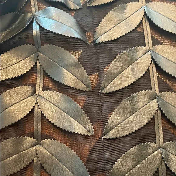 Lopez Black Leaf Pattern Blazer - Picture 3 of 3